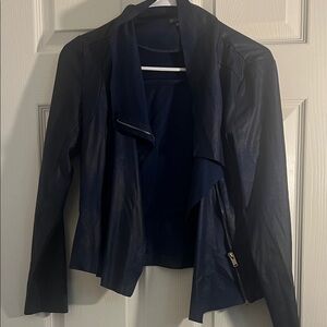 Elegant Navy Blue Women's Jacket